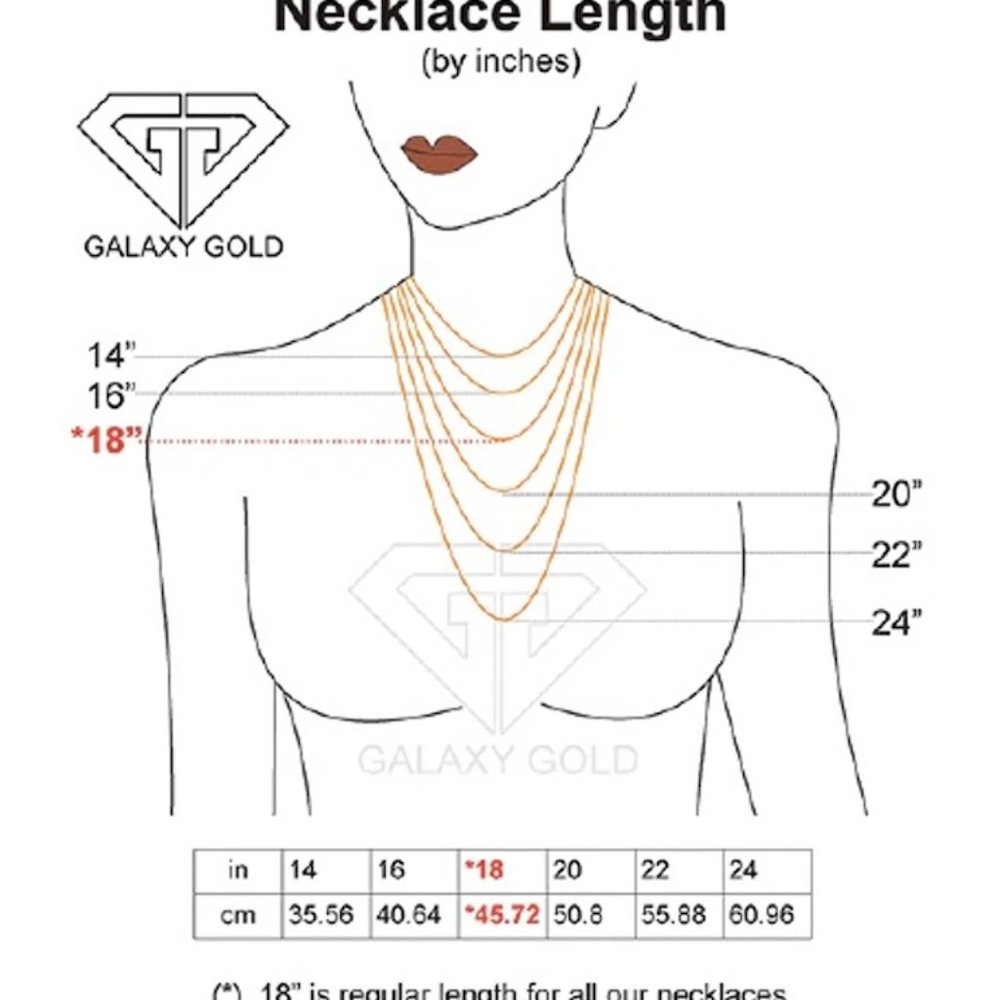 14K. SOLID GOLD NECKLACE WITH DIAMONDS & RUBY (White gold) - Picture 7 of 7